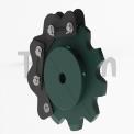 Carbon Steel Duplex Industrial Sprocket, For Packing Machine, Chain Size: 4 Inch