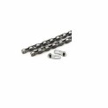 Carbon Steel Silver Self Lube Sleeve Chains, For Automobile Industry