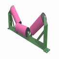 Carrying Roller With Frame