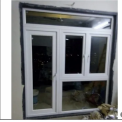 Casement UPVC Combination Door, 8 mm, Clear Glass