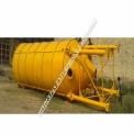 Cement Fly Ash Silo, Capacity: 100 Ton, Size/Dimension: 40 Feet