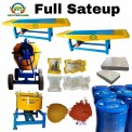 Cement Paver block Tiles Making Machine, For CONSTRUCTION, Capacity: 6000