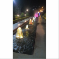 Ceramic LED Decorative Fountain for Hotel