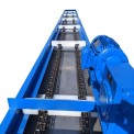 Chain Scraper Conveyor, Capacity: 50 Kg/Feet