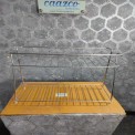 Circular Stainless Steel CAAZCO SPICE RACK, Shelves: 1, Size/Dimensions: Standard