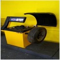 COBURG Yellow Wheel Balancer Machine