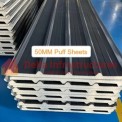Color Coated PUF Insulated Panels, For Roofing, Thickness (in mm): 60 mm