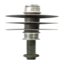 Composite Polymer 11kV 10KN High Voltage Pin Type Rubber Electrical Insulator, For Industrial