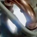 Copper Heat Exchangers For Deep Freezer, Double Pipe