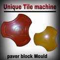 Cosmic Silicone Plastic Paver Mould, Thickness: 60 mm