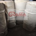 Cotton Canvas Cloth For Bags, White