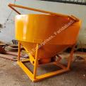 Cow Mouth Center Discharge Concrete Buckets Capacity 0.750 M3,Cum