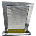 Dark Grey Granite Water Fountain, Height: 5 Feet