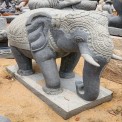 Decorative Sculpture Stone Carved Elephant