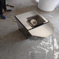 Dice 500 pcs/hour Dough Ball Cutting Machine, For Hotel