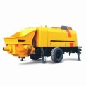 Diesel & Electric Concrete Trailer Pump, Max Flow Rate: Upto 90cum