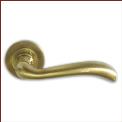 Door Handle Round Rose