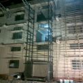 Double Mast Hydraulic Operated Goods Lift