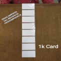 Double Sided 1k Smart Card, Shape: Rectangular, Thickness: 30 Mil