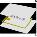 Double Sided Mifare Card (RFID), Shape: Rectangular