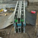 Double Sprocket Tapered Roller Rubber Conveyor Belt Joint