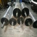 Double Sprocket Tapered Roller 90mm-470mm Conveyor Pulleys, Return Pulley, Thickness: 5mm - 24mm