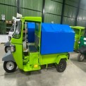 E Rickshaw Garbage Van, Max Km Per Charge: 80 Km
