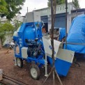 Electric Mini Mobile Concrete Batching Plant Rm800, Capacity: 800L