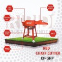 Electric Motor Dry Grass Gear Chaff Cutter, 3 HP, 400-600 kg/hr