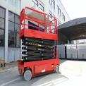 Electric Scissor Lift Table With Roller Platform