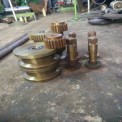 EN8 Open Reduction Wheel Assembly For End Carriage, For Overhead Cranes