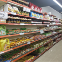 Era Mild Steel Wall Gondola Rack, For Supermarket