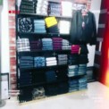 Era Wall Mounted MS Garment Display Rack, For Supermarket