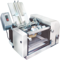 Flat Or Round Wet Glue Labelling Machine - Semi Automatic, Capacity: 5-40 bottles per minute