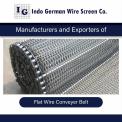 Flat Wire Conveyer Belt, For Industrial