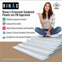 FM Firearmet sandwich panel Approved Sandwich Panels