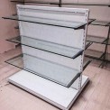 Free Standing Unit MS and Glass Cloth Display Rack, For Supermarket