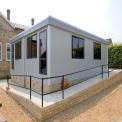 FRP White Pre Fab Building