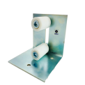 Galvanized Guide Roller with Bracket for Sliding Gate, Size: 150 mm X 150 mm X 150 mm