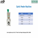 Garlic Peeling Machine