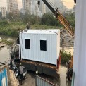 GI Steel M S Febricated Office Cabin