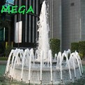 Gi/Brass Angular Round Jet Fountain