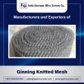 Ginning Knitted Wire Mesh