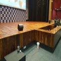 Glossy Pu Polish Auditorium Stage Wooden Flooring, Size/Dimension: 55-110mm, Thickness: 22mm