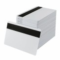 Glossy PVC Blank Magnetic Stripe Card, Double Sided, Shape: Rectangular