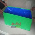 Green/Orange Rectangular Keerai Grow Bag, Size: 24x12x9