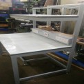 Grey Antistatic Table, Size: 1200*600*1300