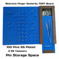 Hand Dexterity Kit Board Wooden for Sewing Training Center for Finger Hand Dexterity