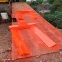Hand Operated Hydraulic Paper Roll Pallet Truck, For Industrial