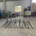 Hand Operated Stainless Steel Pallet Truck, For Industrial